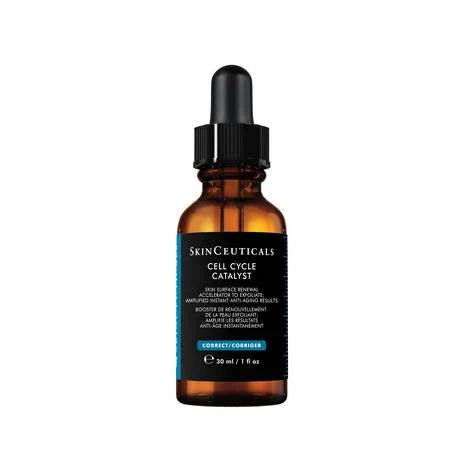 SkinCeuticals Cell Cycle Catalyst is a skin surface renewal accelerator that exfoliates and amplifies instant anti-aging results. Available at Epios Skin.