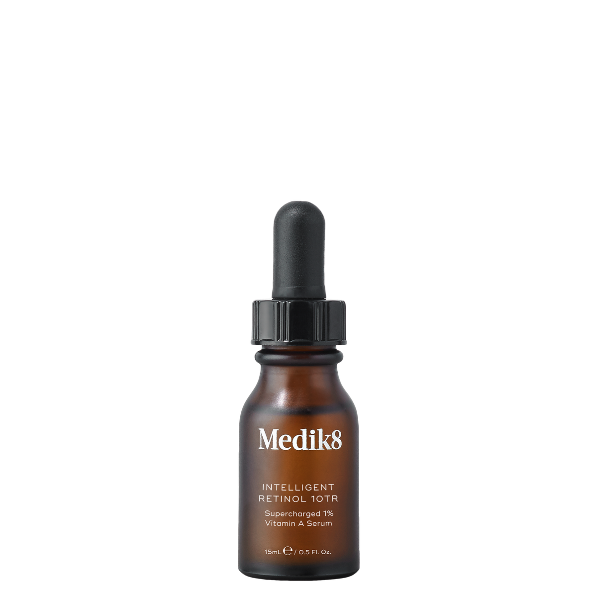 Medik8 Intelligent Retinol 10TR serum bottle on a white background