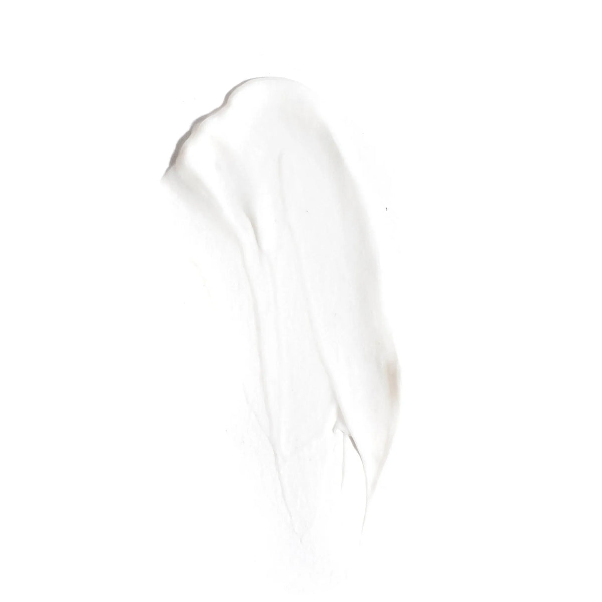 Revision Skincare D.E.J Face Cream white cream texture swatch on a white background.