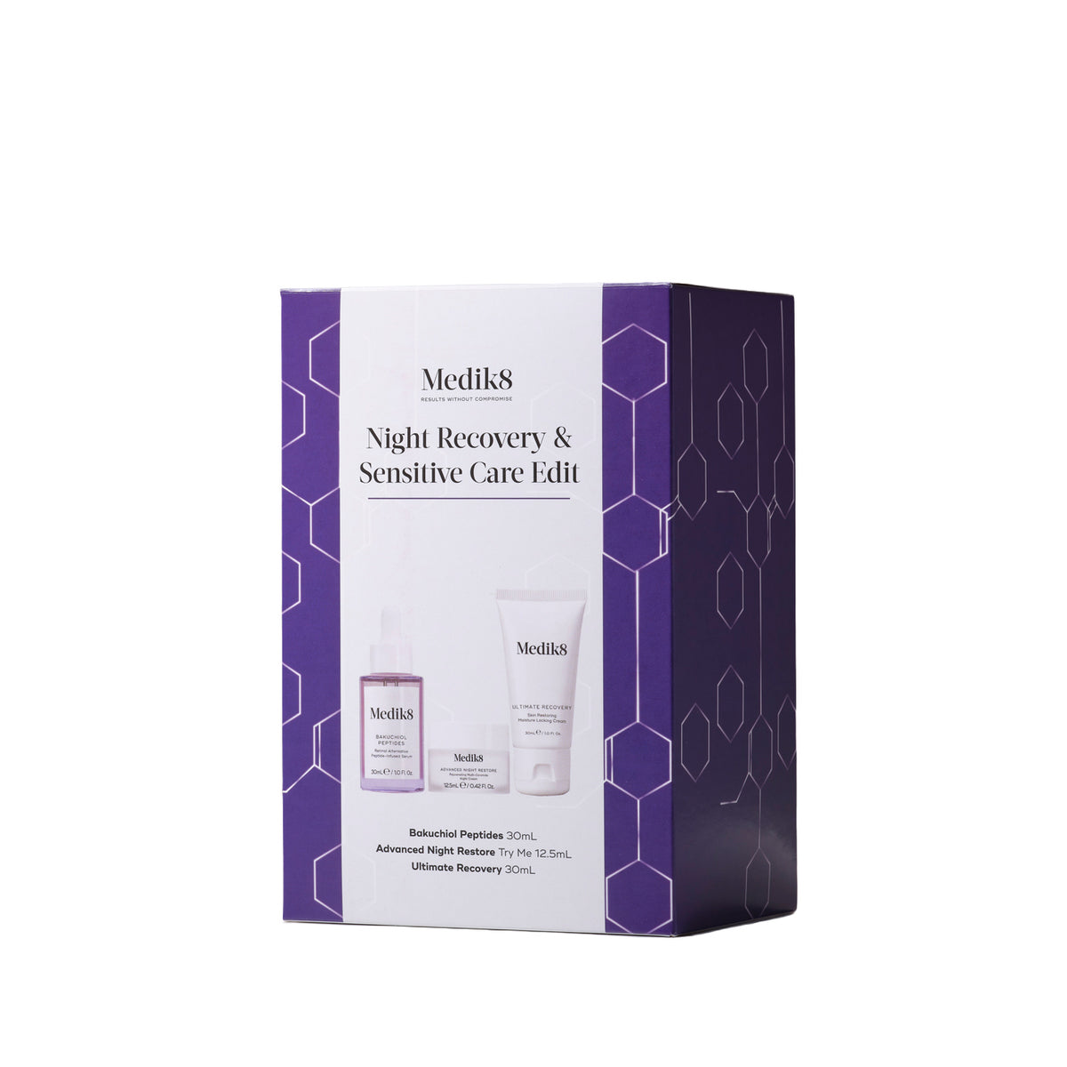 Medik8 Night Recovery and Sensitive Care Edit gift box