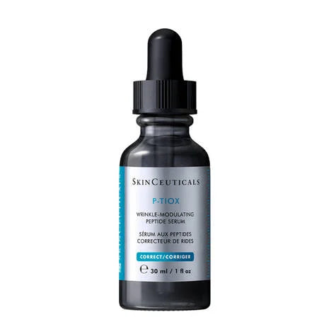 SkinCeuticals P-TIOX is a wrinkle-modulating peptide serum designed to visibly correct fine lines and wrinkles. Available at Epios Skin.
